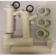 2 Bowl Pipe Fitting Kit