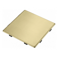 Square Waste Cover - Gold