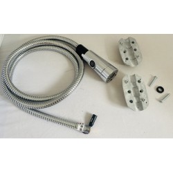 Hand Shower & Hose Assembly : CHROME