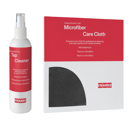 Tap Cleaner & Microfiber Cloth Pack