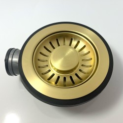 Semi Integrated Strainer Waste - Gold