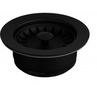 Waste Disposal Flange & Plug - Matt Black