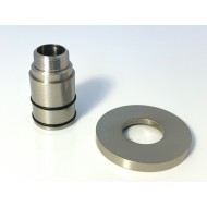 Soap Dispenser Cover Plate & Pump - Silksteel