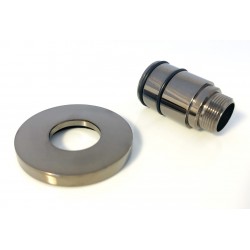 Soap Dispenser Cover Plate & Pump - Smoked Shiny
