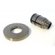 Soap Dispenser Cover Plate & Pump - Smoked Shiny