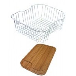 Accessory Pack - (Drainer Basket + Chopping Board)