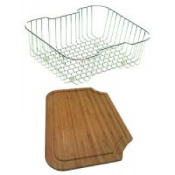 Accessory Pack - (Drainer Basket + Chopping Board)
